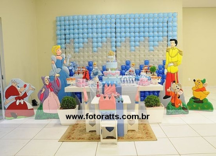 Decoração Cinderela.
