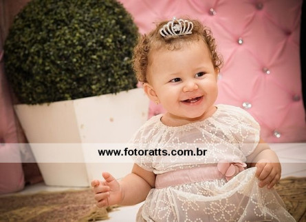 Aniversário 01 Ano Giuliana dia 20/02/2014 no Buffet Mundo Mágico.