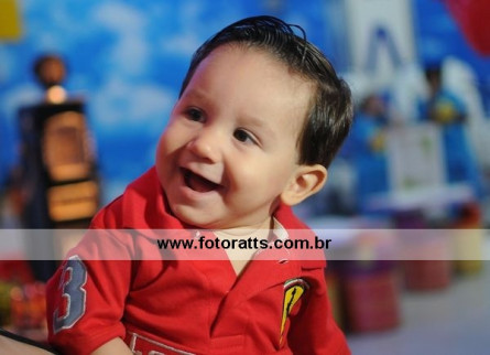 01 Ano Enzo dia 03/10/2014 no Buffet Alphakids
