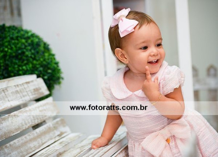 Aniversário 01 Ano Anna Vitoria dia 07/04/2015 no Buffet Mundo Mágico.