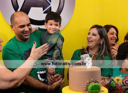 Aniversário 03 Anos Leandro no Dia: 18/07/2015 no Buffet Mundo Mágico