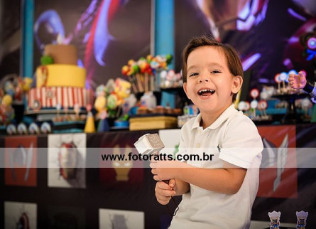 Aniversário 04 Anos Davi no Dia 01/04/2016 no Buffet Mundo Mágico