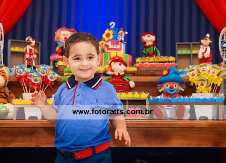 Aniversário 02 Anos Henrique no Dia 03/12/2016 Ed. Saint Mikael.