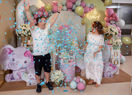 Chá Revelação Juliana e Gabriel