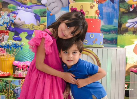 06 Anos Giovanna e 03 Anos Arthur